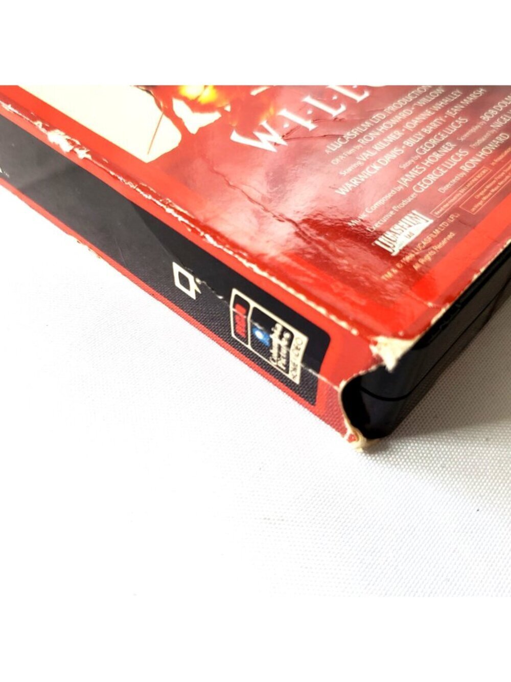 VGT Willow VHS Tape 1988 Val Kilmer, George Lucas and Ron Howard #4 - Picture 8 of 8
